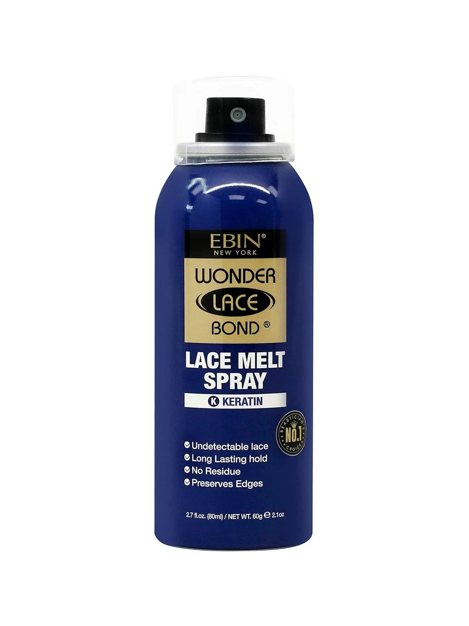 Ebin - Wonder Lace Bond Lace Melt Spray- Silk Protein 6.34oz